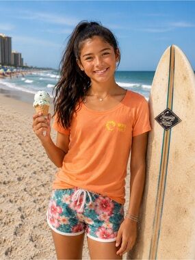 Orange Child’s Short Sleeve Tee